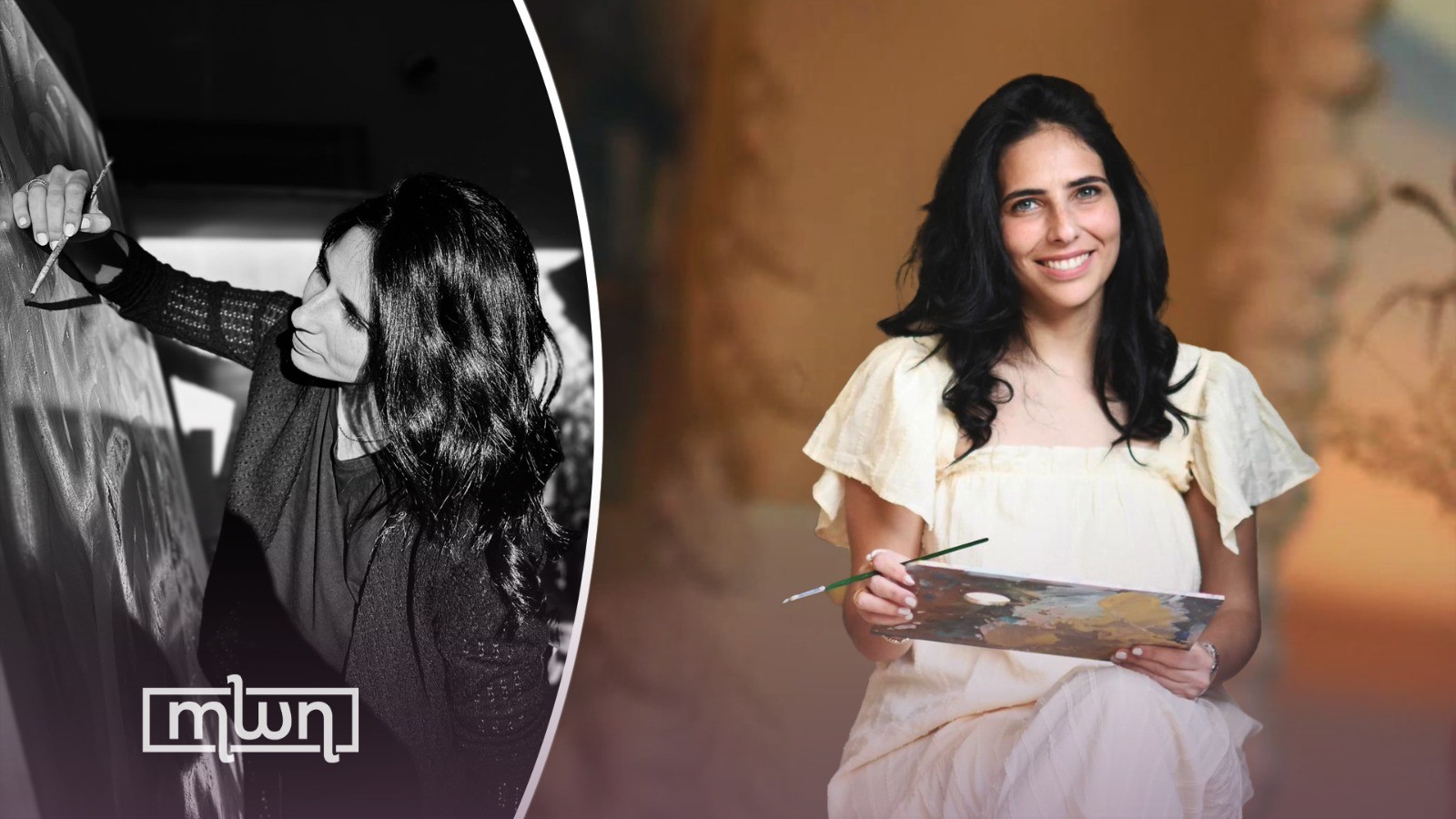 Zineb Kabbaj in the editorial image accompanying Morocco World News’s 2024 exhibition article